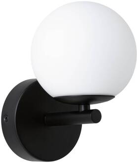 Paulmann Gove LED wandlamp IP44 1-lamp up zwart zwart mat, wit gesatineerd
