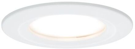 Paulmann Inbouwlamp LED Coin Slim IP44 rond 6,8 W wit Set van 1 dimbaar