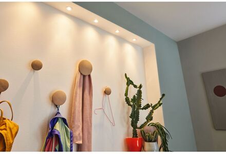 Paulmann Inbouwspot Led Nova Mini Chroom 3x4w