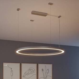 Paulmann kabelophanging Linion, chroom, 150 cm, metaal mat chroom