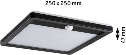 Paulmann Lamina wandlamp CCT hoekig zwart