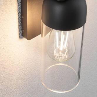 Paulmann Lantea buitenwandlamp donkergrijs, helder