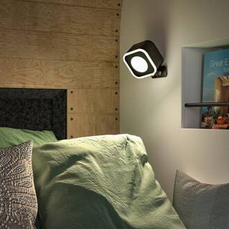 Paulmann LED-batterij-tafellamp Varia, zwart, 37 cm dimbaar CCT