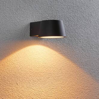 Paulmann LED buiten wandlamp Capea, antraciet, aluminium, IP44