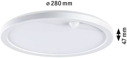 Paulmann LED buiten wandlamp Lamina, wit, sensor, IP44