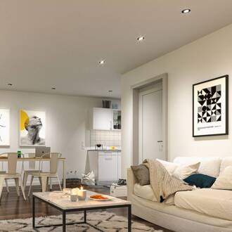 Paulmann LED inbouwlamp, wit Ø 8 cm 4,8 W aan/uit set van 10