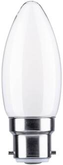 Paulmann LED kaars B22d 4,7W 2.700K opaal dimbaar