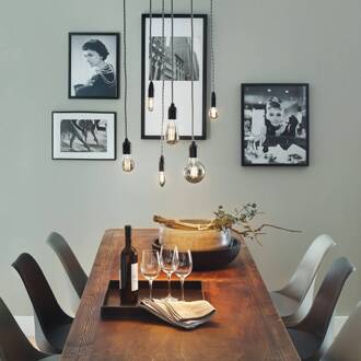 Paulmann LED lamp E14 4W 1.800K rookglas dimbaar