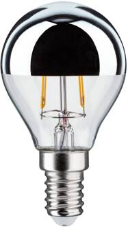 Paulmann LED lamp E14 827 druppel zilver 2,6W