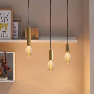 Paulmann LED lamp E27 3,5 W Helix 1.800K goud