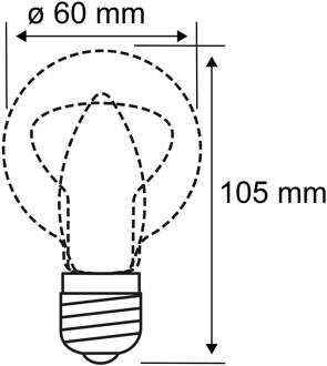 Paulmann LED lamp E27 7W dim to warm