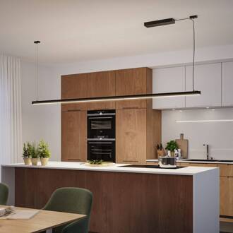 Paulmann LED-lichtbalk Linion, zwart, 150 cm, 3.000 K