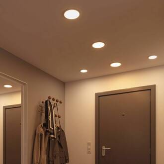 Paulmann LED paneel Areo 4.000K rond chroom 17,5cm mat chroom