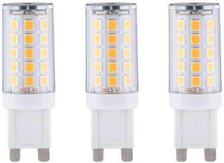 Paulmann LED stiftlamp G9 2,2W 2.700K, 3 per set helder