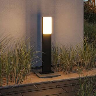 Paulmann LED tuinpadverlichting Bonnie, aluminium, antraciet antraciet, wit