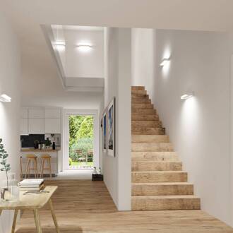 Paulmann LED wandlamp Lucille, wit, 40 cm, dimbaar, IP44