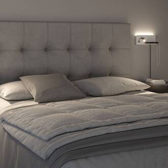 Paulmann LED wandlamp Serra, zwart, 2.700K, rechts wit mat, zwart mat