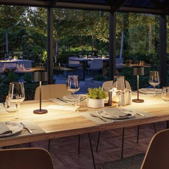 Paulmann LED-zonnelamp Else, zwart, IP44 dimbaar