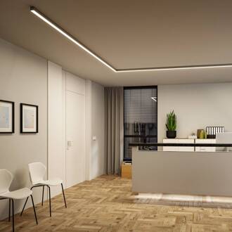 Paulmann lichtlijst Linion, chroom, 1 m Master transformator aan/uit mat chroom