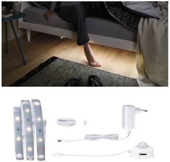 Paulmann MaxLED 250 Comfort set enkel bed, 1 m wit, transparant