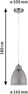Paulmann Neordic Hilla hanglamp, geborsteld ijzer