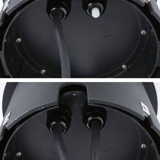 Paulmann Ocos LED inbouwlamp antraciet, helder