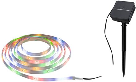 Paulmann Outdoor Solar Ledstrip Zwart Rgby 3m 0,3w