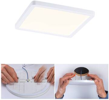 Paulmann paneel Aero 830 hoekig wit 17,5cm