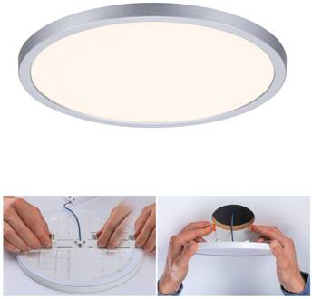 Paulmann paneel Aero 830 rond chroom 23 cm