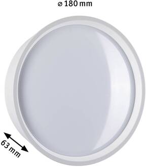 Paulmann Platomo LED buitenwandlamp wit