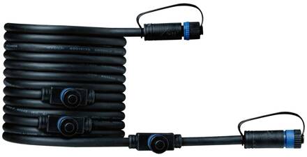 Paulmann Plug & Shine 94596 kabel 5m, 1 in/4 uit zwart