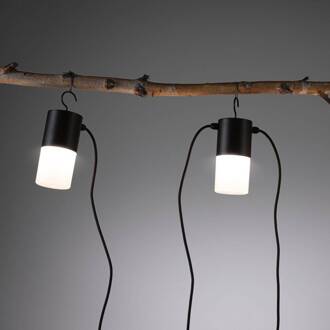 Paulmann Plug & Shine buitenlicht ketting Tubs antraciet 3xE14 antraciet, wit