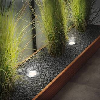 Paulmann Plug & Shine grondspot inbouwlamp 94228 roestvrij staal