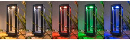 Paulmann Plug & Shine LED klassieke lantaarn RGBW basislamp antraciet