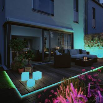 Paulmann Plug & Shine LED strip neon 2 m, ZigBee, RGB, IP67 wit