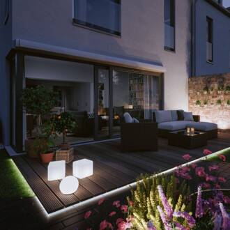 Paulmann Plug & Shine LED strip Neon 5 m, ZigBee, RGB, IP67 wit