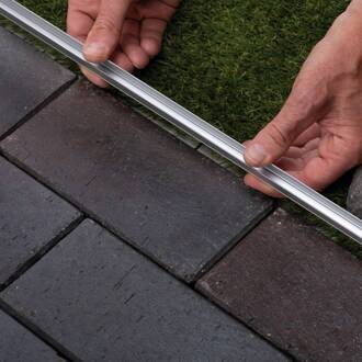 Paulmann profiel 94216 voor plug & Shine neon strip aluminium