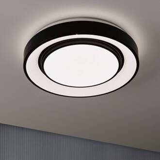 Paulmann Rainbow Ø37cm zwart afstandsbediening ster decor RGBW zwart, wit