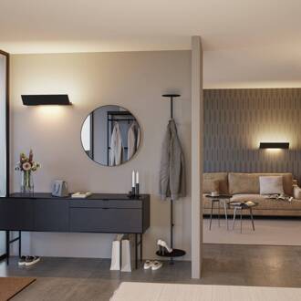 Paulmann Ranva LED wandlamp, ZigBee CCT zwart mat zwart