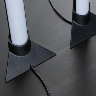 Paulmann set van 2 EntertainLED Lightbar Dynamic RGB 60cm voet zwart, wit