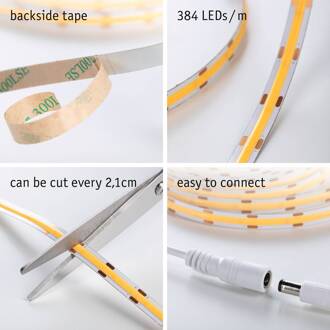 Paulmann SimpLED Stripset COB 3.000 K 1,5 m wit