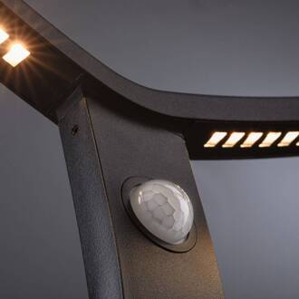 Paulmann Slimme tuinpadverlichting Alara, RGBW antraciet IP44