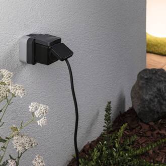 Paulmann Smart Plug Outdoor ZigBee adapterstekker zwart