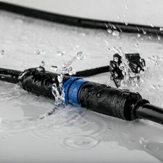 Paulmann stekker & Shine kabel 94276, 5 m, 1 uitgang zwart