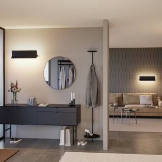 Paulmann Stine LED wandlamp, ZigBee, CCT, zwart mat zwart