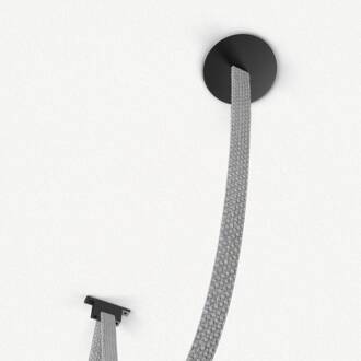 Paulmann ULine inbouwafdekking, zwart