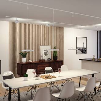 Paulmann URail Hildor LED hanglamp wit 4.000K wit, gesatineerd wit