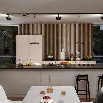 Paulmann URail Hildor LED spot zwart 3.000K zwart mat, wit gesatineerd