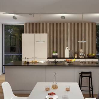 Paulmann URail kabeldoorvoer Zigbee 1 m, chroom mat