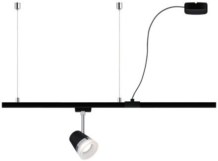 Paulmann URail kabelinvoer, zwart mat, 2 m